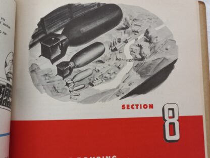 Rare manuel US original de bombardier daté 1945 "nominatif" – Image 10