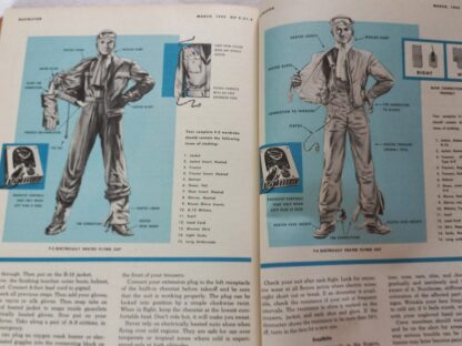 Rare manuel US original de bombardier daté 1945 "nominatif" – Image 14