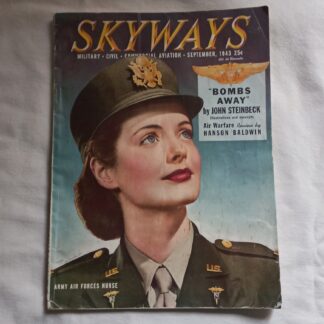 Magazine SKYWAYS de septembre 1943 (nurse)