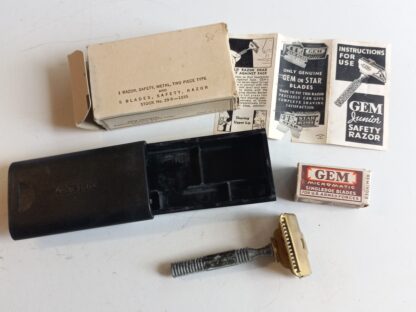 Rasoir GEM réglementaire en boîte d'origine – Image 2