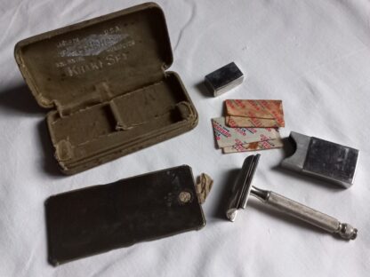 Rasoir GILLETTE en pochette KHAKI SET (complet) – Image 2