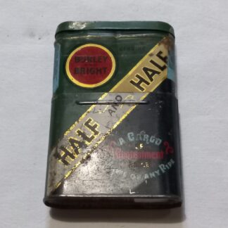 Boite telescopique vide de tabac HALF and HALF