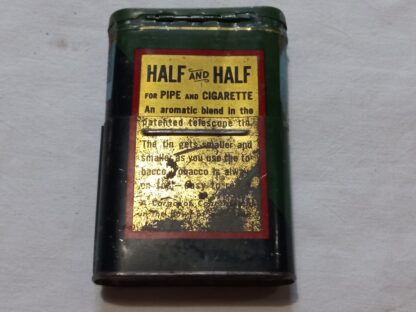 Boite telescopique vide de tabac HALF and HALF – Image 2