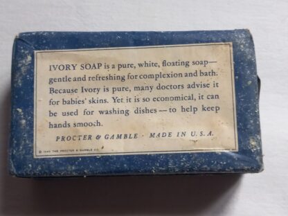 Savon IVORY grand modèle daté 1940 – Image 2