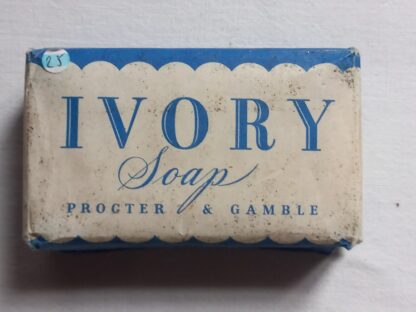Savon IVORY petit modèle daté 1943