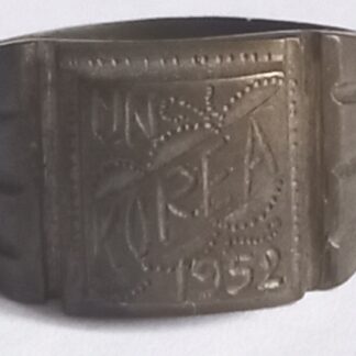 Bague US originale KOREA datée 1952