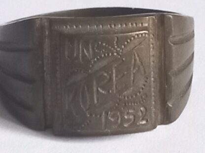 Bague US originale KOREA datée 1952