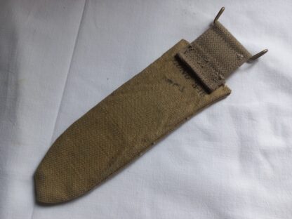 Trousse en toile OD3 du signal corps datée 1918 – Image 2