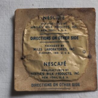 Sachet original de Nescafé de ration K