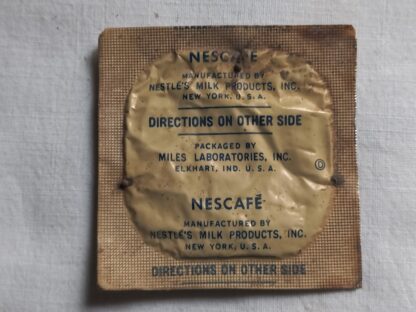 Sachet original de Nescafé de ration K
