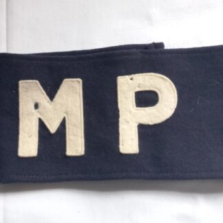 Brassard MP original en feutrine (avec épingle)