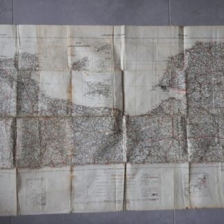 Carte originale CHERBOURG/ROUEN datée 1941