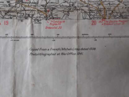 Carte originale CHERBOURG/ROUEN datée 1941 – Image 4