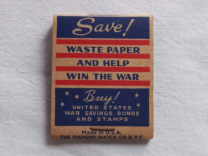 Pochette d'allumettes patriotique – Image 2