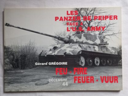 Livre LES PANZERS DE PEIPER