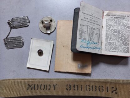 Grouping du soldat DURWARD D. MOODY engagé en 1941 – Image 2