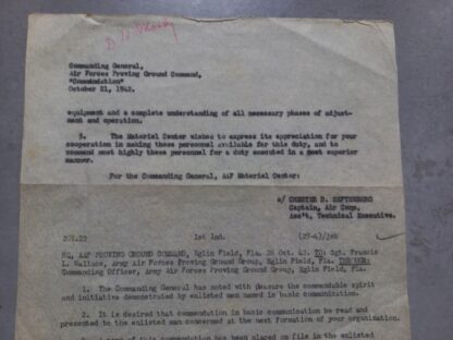 Grouping du soldat DURWARD D. MOODY engagé en 1941 – Image 6