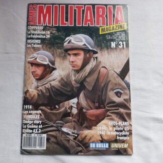Militaria Magazine n° 31 (voir sommaire)
