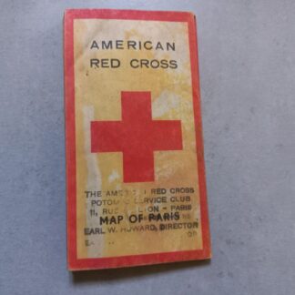 Carte de PARIS AMERICAN RED CROSS (LE HAVRE au dos)