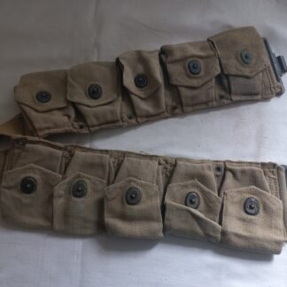 Ceinturon pour fusil M1 ou M1903 daté 1943 "british made"