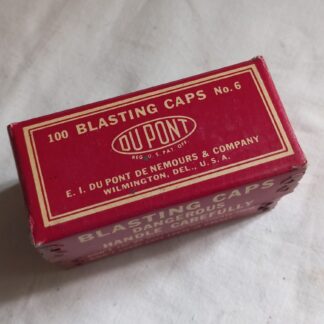 Boite vide originale pour 100 détonateurs