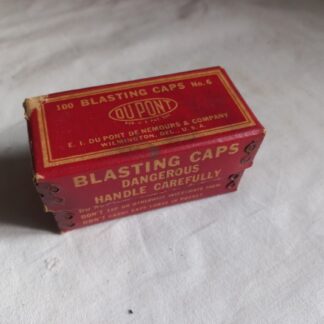 Boite vide originale pour 100 détonateurs