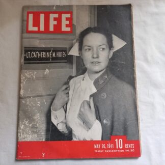 Magazine LIFE du 26 mai 1941 (nurse)