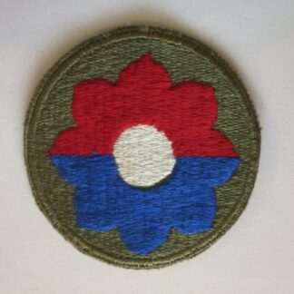 9° INFANTRY DIVISION (green back)