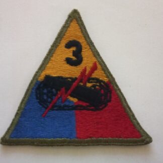 3° ARMORED DIVISION (green back)