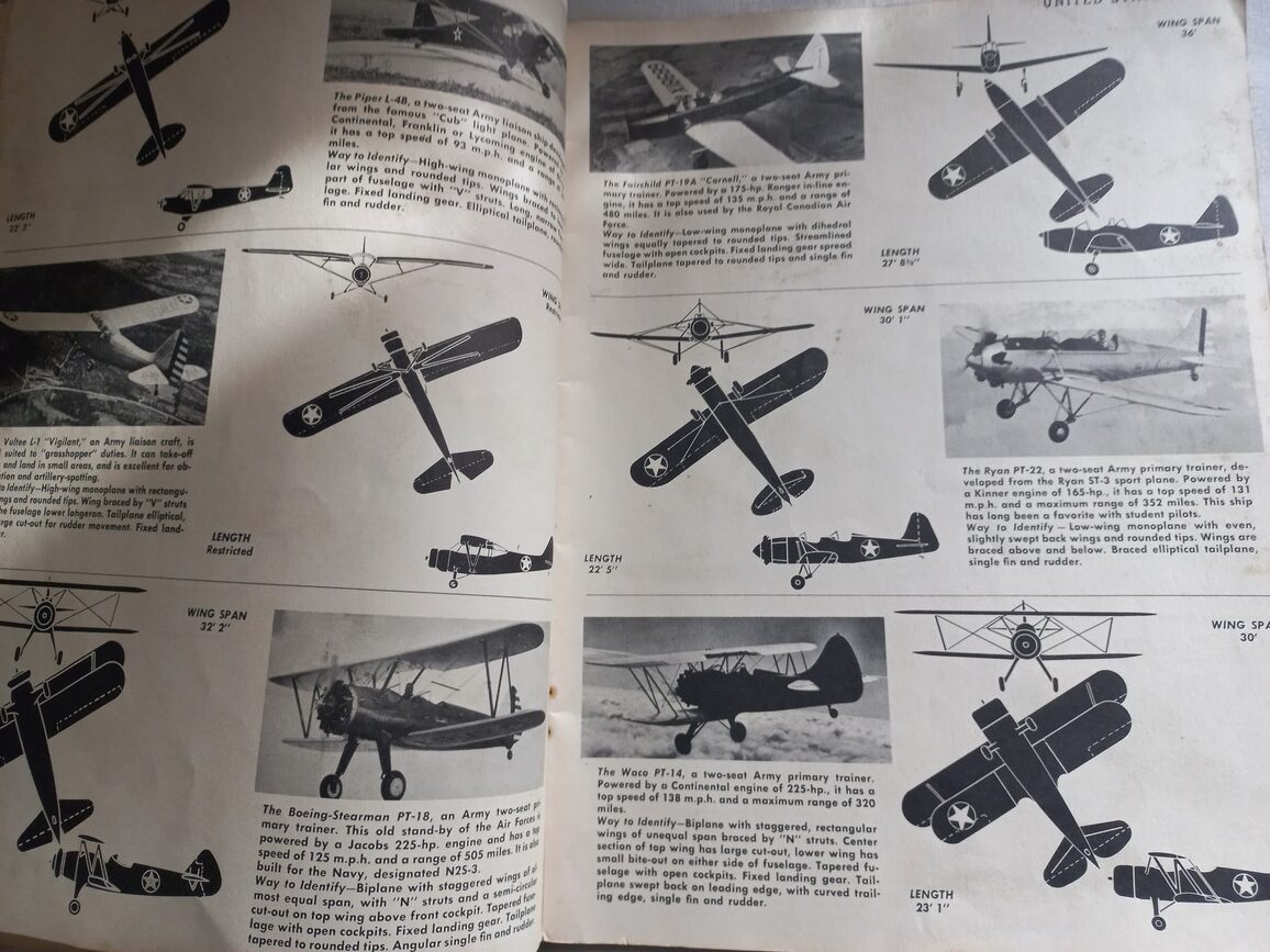 Livre original AIRCRAFT SPOTER de 1943 nominatif – Image 5