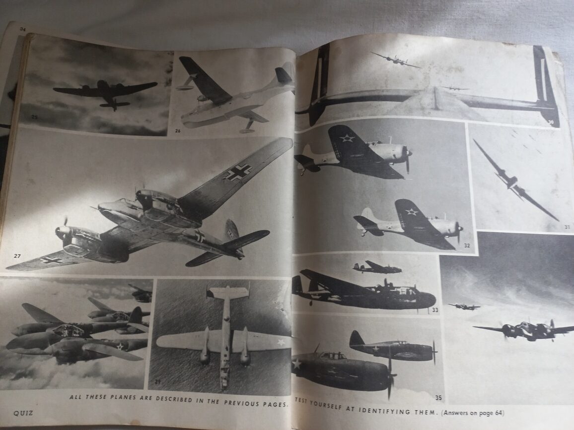 Livre original AIRCRAFT SPOTER de 1943 nominatif – Image 9