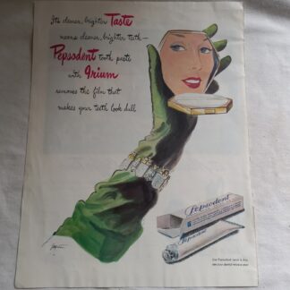 Pub PEPSODENT de 1944