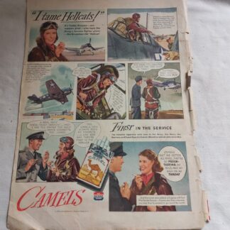 PUB originale CAMEL datée 1944