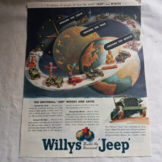 PUB originale WILLYS de 1945