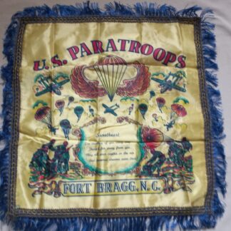 Housse de coussin FORT BRAGG "PARATROOPS"