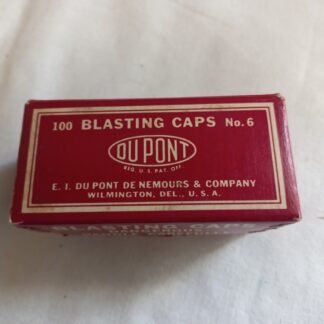 Boite vide originale pour 100 détonateurs