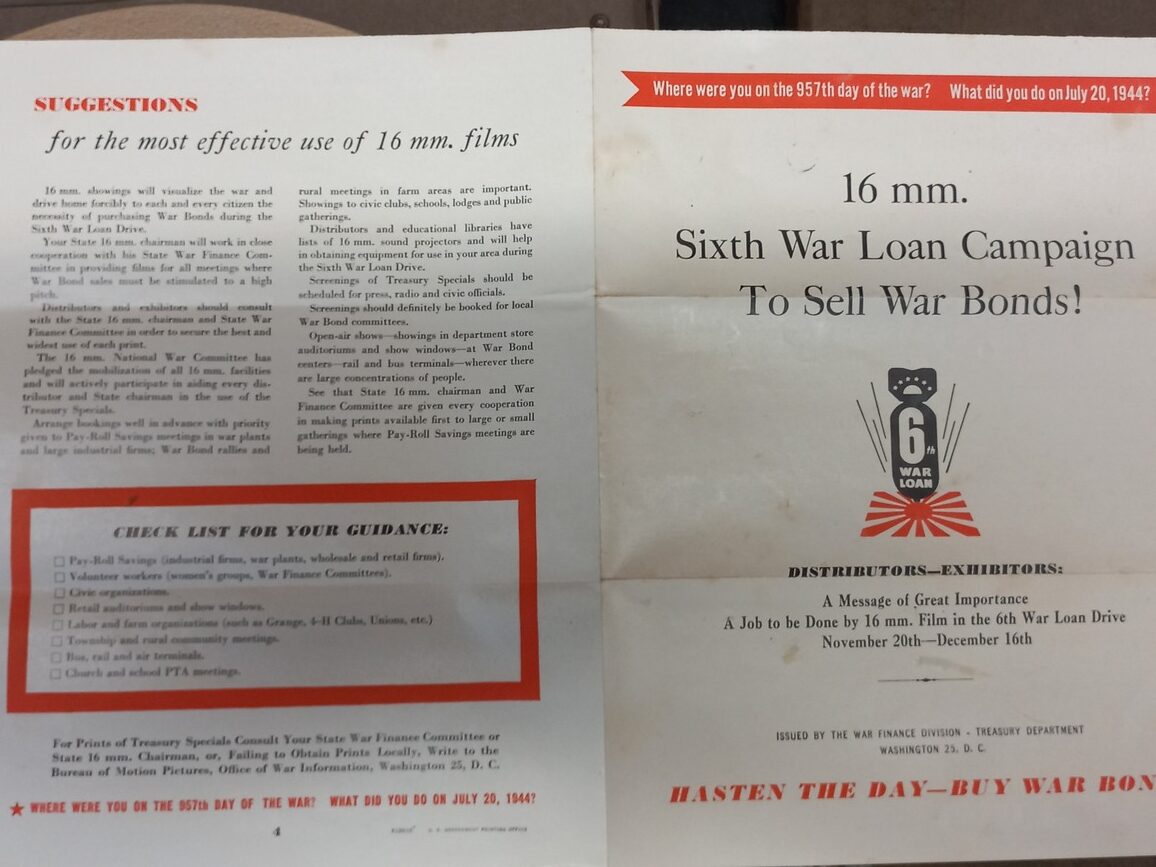 Film US en 16m/m "AIR FORCE SCRAPBOOK" – Image 8