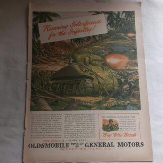 PUB originale OLDSMOBILE-GMC de 1944