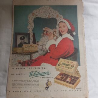 PUB originale WHITMAN'S de 1944