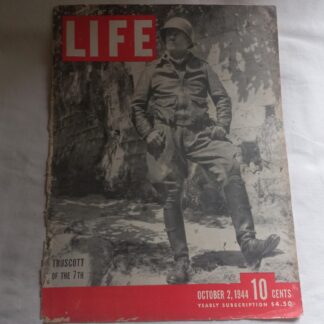 Couverture d'un magazine LIFE de 1944