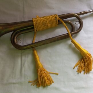 Clairon réglementaire US ARMY en laiton (Cavalry)