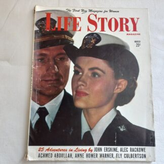 Magazine LIFE STORY de mars 1944 (officier WAVES)