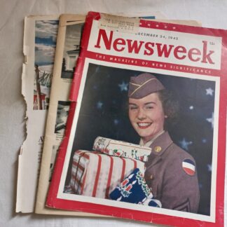 Magazine NEWSWEEK du 24 décembre 1945 (WAC)