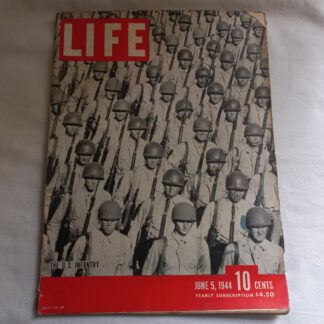 Magazine LIFE du 5 juin 1944 (US troops)