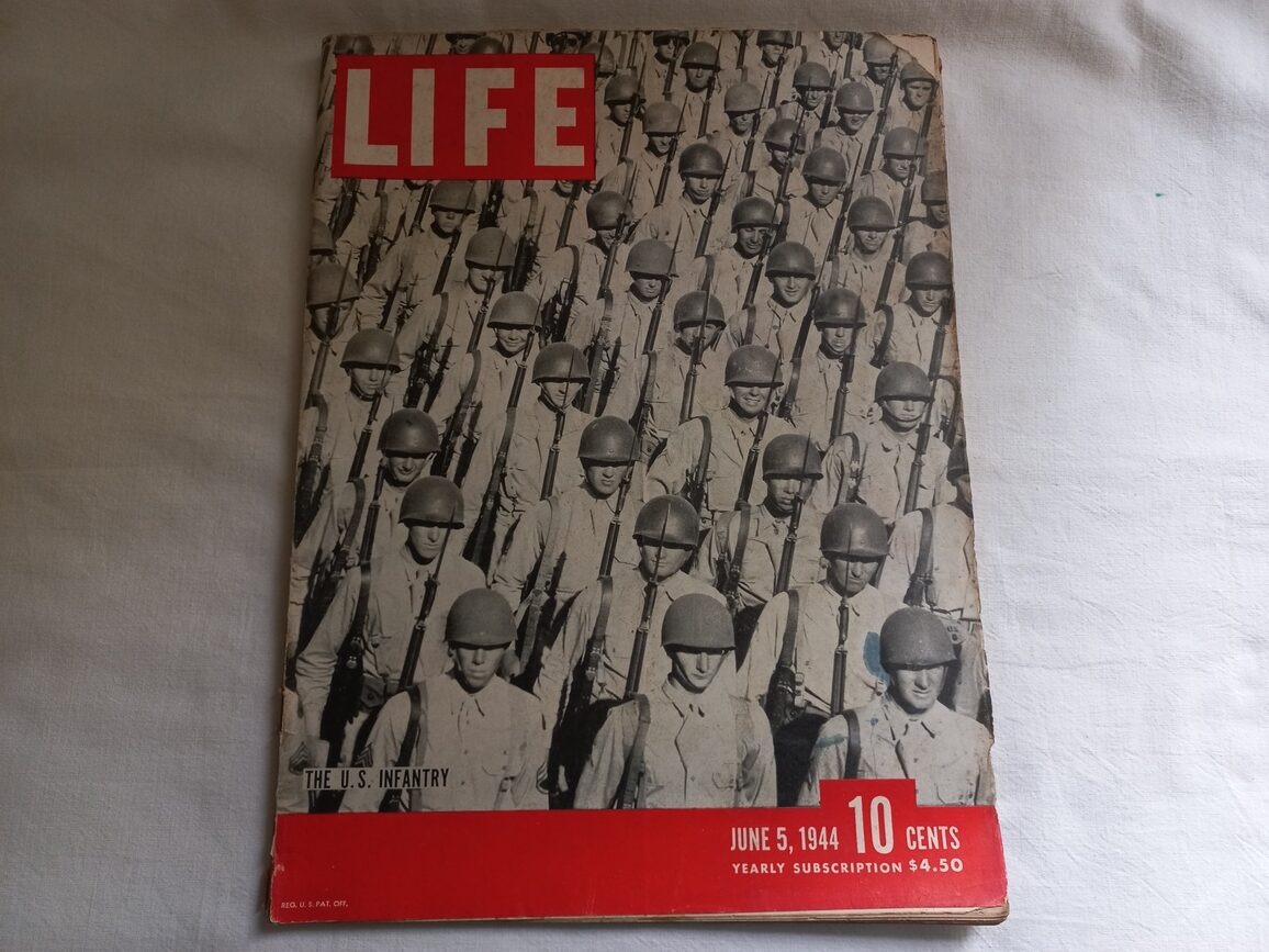 Magazine LIFE du 5 juin 1944 (US troops)