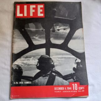 Magazine LIFE du 4 décembre 1944 (B-29)