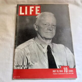 Magazine LIFE du 10 juillet 1944 (amiral NIMITZ)
