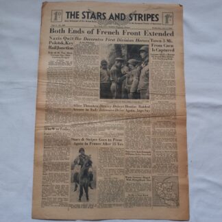 STARS AND STRIPES du 5 juillet 1944 (1°DI)