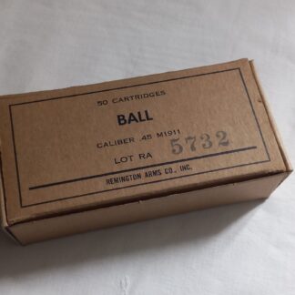 Boite vide calibre 45 M1 (lot 5732 REMINGTON)