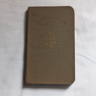 Livret religieux daté 1941 "Service prayer book"